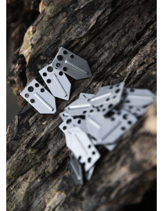 Pack de 25 pièces en acier pour armure lamellaire (13 x... 2