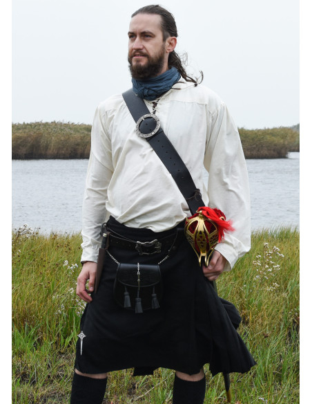 Kilt 8 yards Black Watch couleur noire