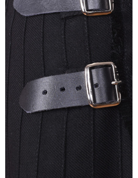 Kilt 8 yards Black Watch couleur noire