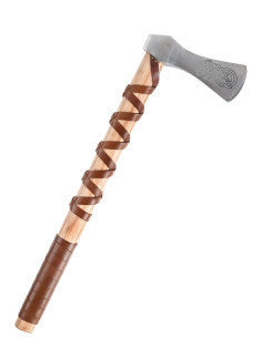 Hache Viking décorative en fonte d'acier type A (60 cm.)