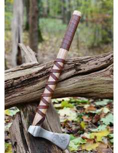 Hache Viking décorative en fonte d'acier type A (60 cm.) 2