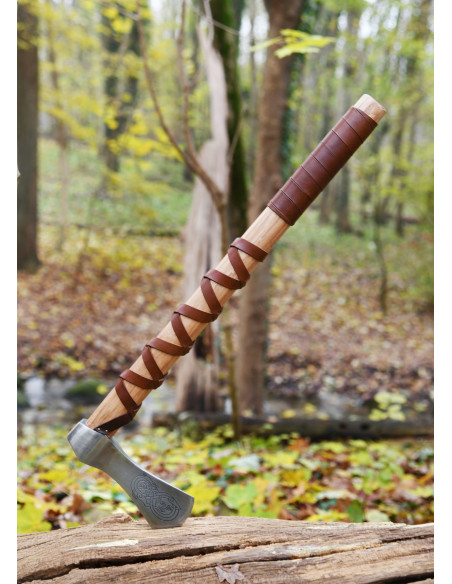 Hache Viking décorative en fonte...