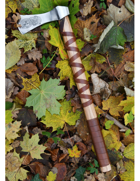 Hache Viking décorative en fonte...