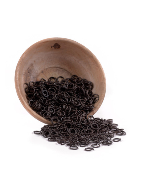 Anneaux de cotte de maille en acier...