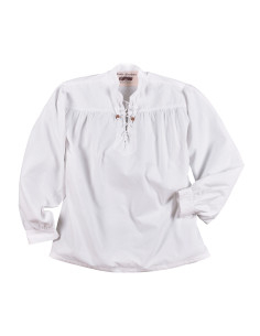 Chemise pirate blanche modèle Ludwig