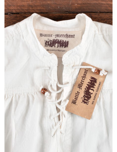 Chemise pirate blanche modèle Ludwig 2