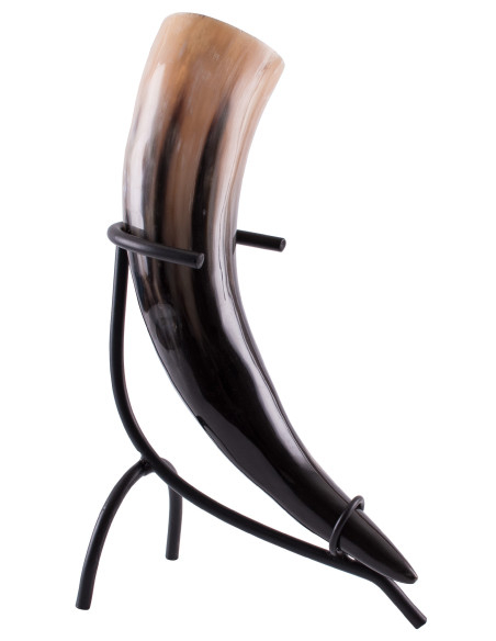 Petit support de corne en métal