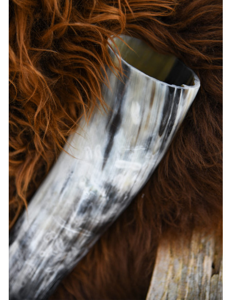 Corne à boire naturelle (400 ml.)