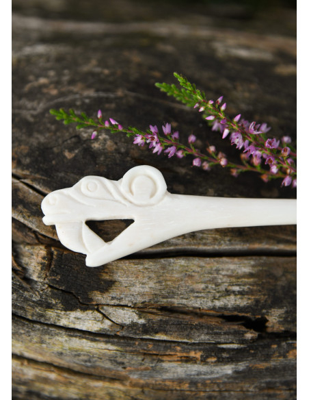 Fourchette en os viking Hedeby (16 cm.)