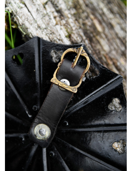 Paire de Besagues gothiques en acier,...