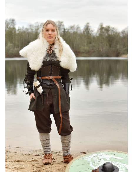 Pantalon médiéval Hagen, marron