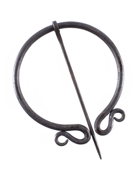 Fibule médiévale forgée à la main,...