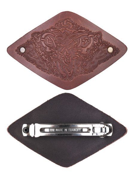 Barrette à cheveux celtique avec...