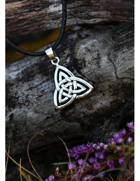 Pendentif celtique en argent motif...