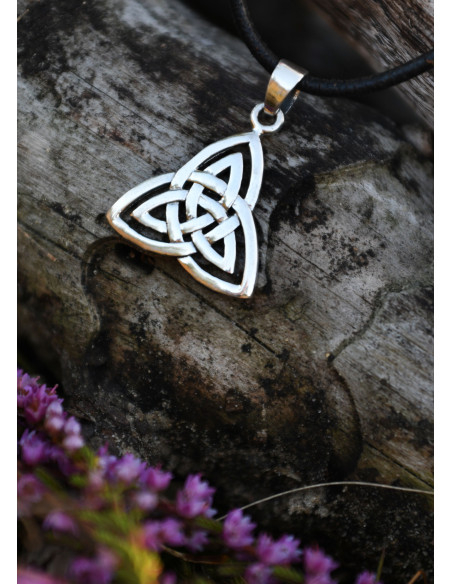 Pendentif celtique en argent motif...