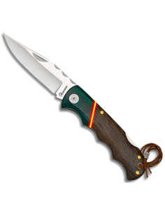 Couteau de campagne de marque Albainox drapeau de l'Espagne