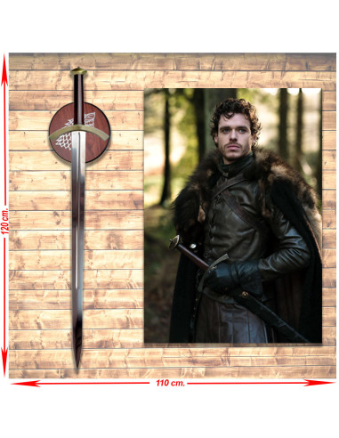 Pack bannière + Épée de Rob Stark, Game of Thrones