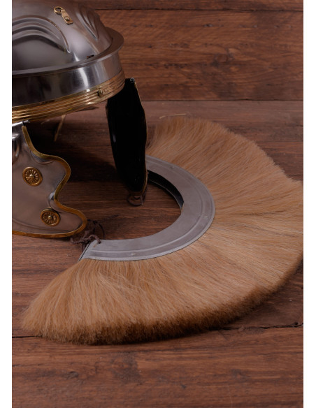 Panache en métal pour casque romain à...