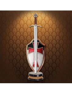 Ensemble ouvre-lettre Accolade Sword, mini-bouclier et...