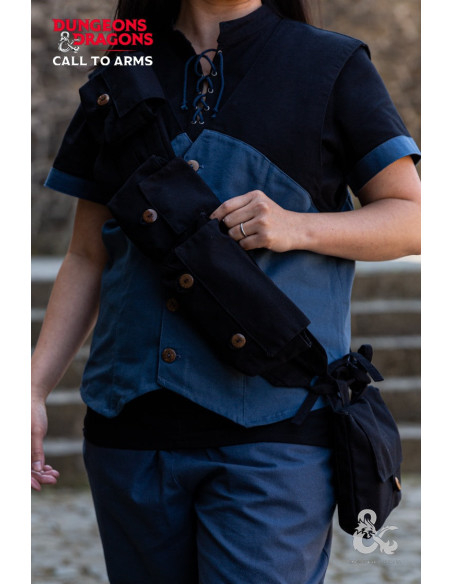 Sac à bandoulière Rogue en noir de...