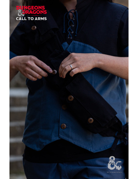 Sac à bandoulière Rogue en noir de...