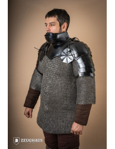 Pack d'épaulettes et d'armure de hausse-col (finition noire) 2