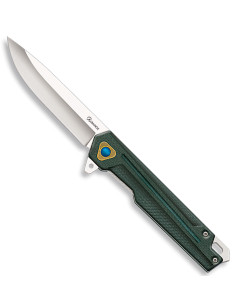Couteau de campagne vert Albainox G10 (9 cm.)
