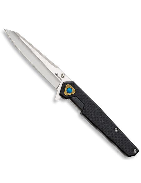 Couteau de campagne noir Albainox G10...