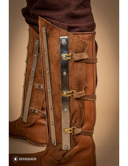 Grèves médiévales en acier et croûte...