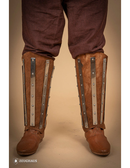 Grèves médiévales en acier et croûte...