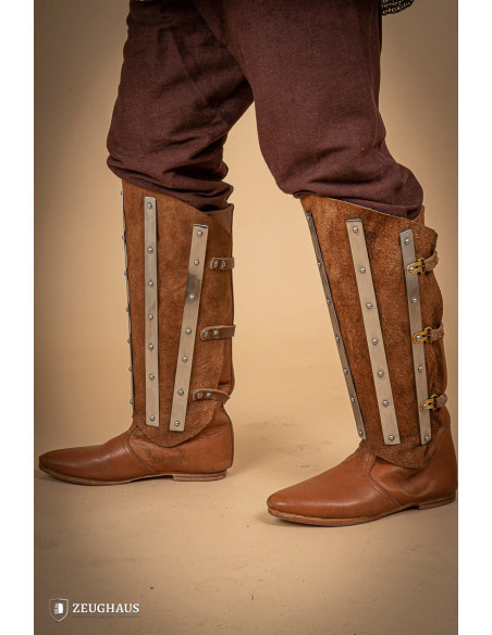 Grèves médiévales en acier et croûte...