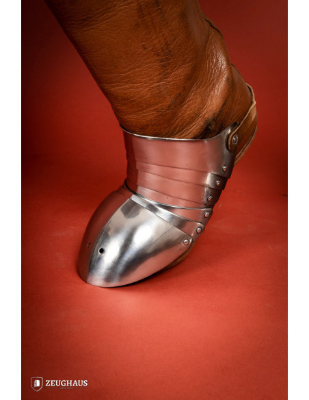 Escarpins segmentés médiévaux en...