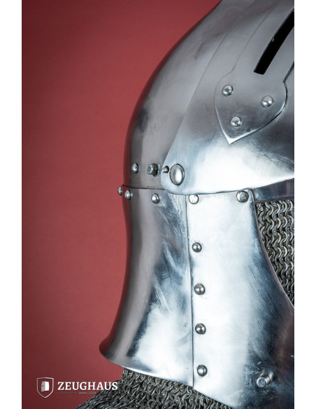 Casque Templier Pain de Sucre avec...