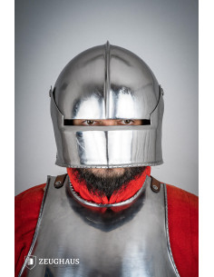 Casque Renaissance suisse de type Sallet, finition polie 2
