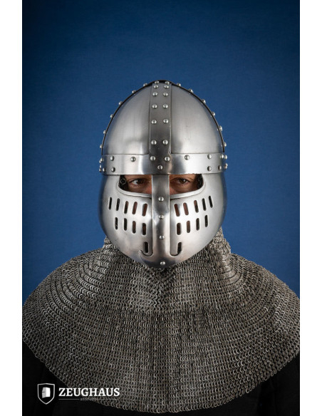 Casque normand type Spangenhelm,...