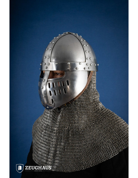 Casque normand type Spangenhelm,...