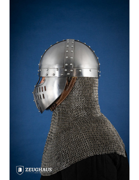 Casque normand type Spangenhelm,...