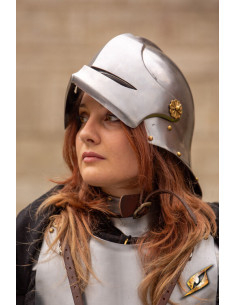 Casque de mercenaire médiéval Sallet modèle Renegade,... 2