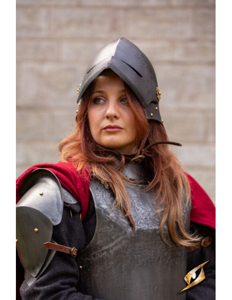 Casque de mercenaire médiéval Sallet... Casque de mercenaire médiéval Sallet...