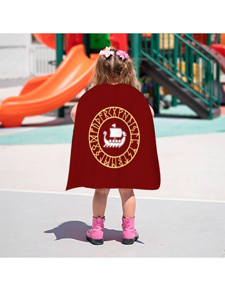 Cape Viking réversible pour enfant...