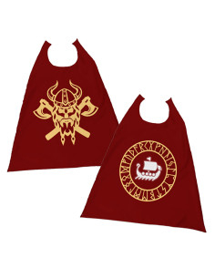 Cape Viking réversible pour enfant (63x78 cm.) 2