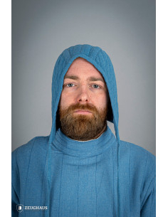 Casquette rembourrée en coton, bleue 2