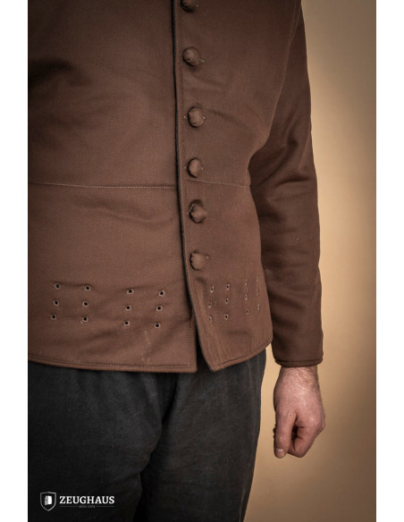 Pourpoint médiéval en coton modèle...