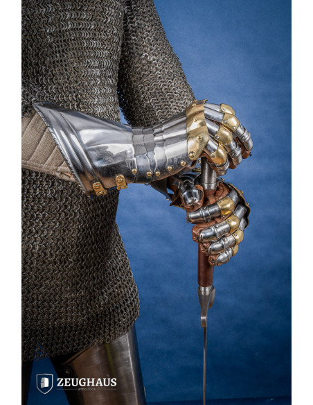 Gantelets médiévaux allemands du XVe...