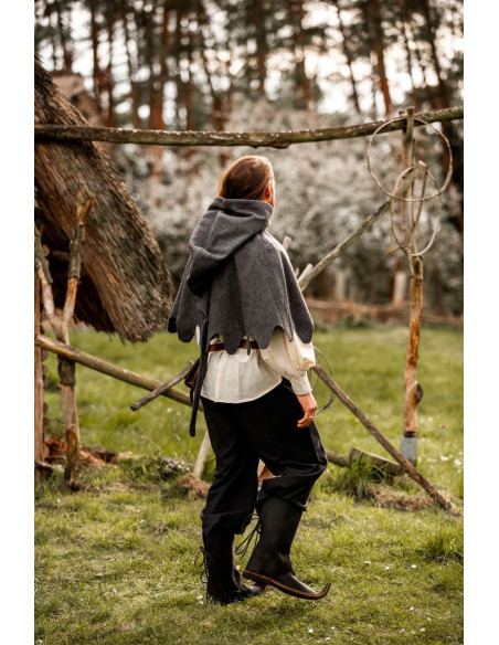 Gugel médiéval en laine modèle Henri,...