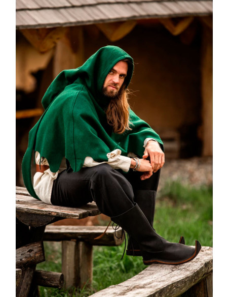 Gugel médiéval en laine modèle Henri,...