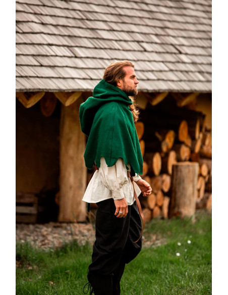 Gugel médiéval en laine modèle Henri,...