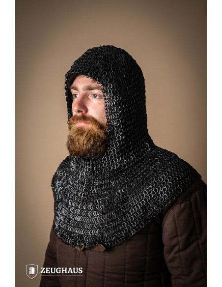 Anneau riveté en cotte de mailles...