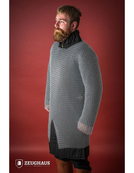 Cotte de mailles en acier galvanisé...