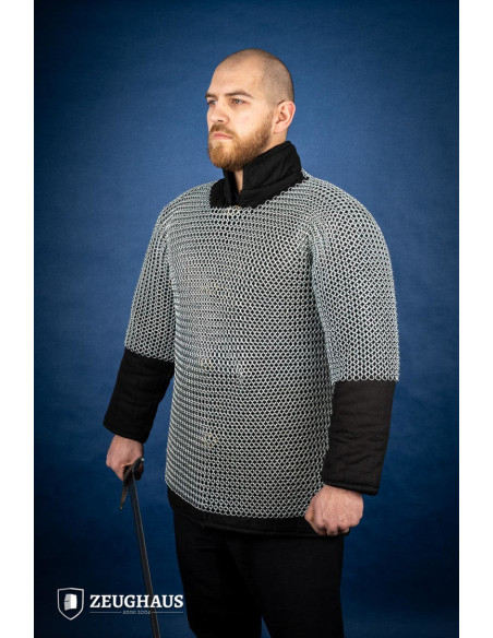 Cotte de mailles en acier galvanisé...